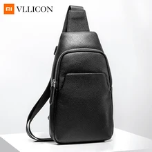 Xiaomi Mijia Youpin Мода VLLICON повседневная мужская Замшевая сумка на плечо 190*80*320 мм