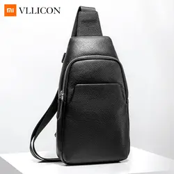 Xiaomi Mijia Youpin модная повседневная мужская замшевая кожаная сумка на плечо 190*80*320 мм