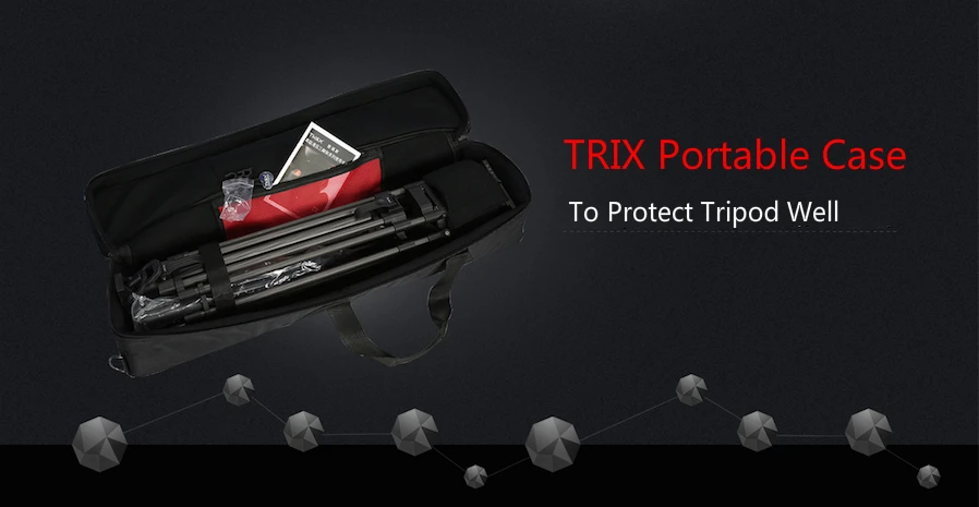 Набор триподов для видеокамеры TERIS TRIX TS N6T из углеродного волокна с нагрузкой на