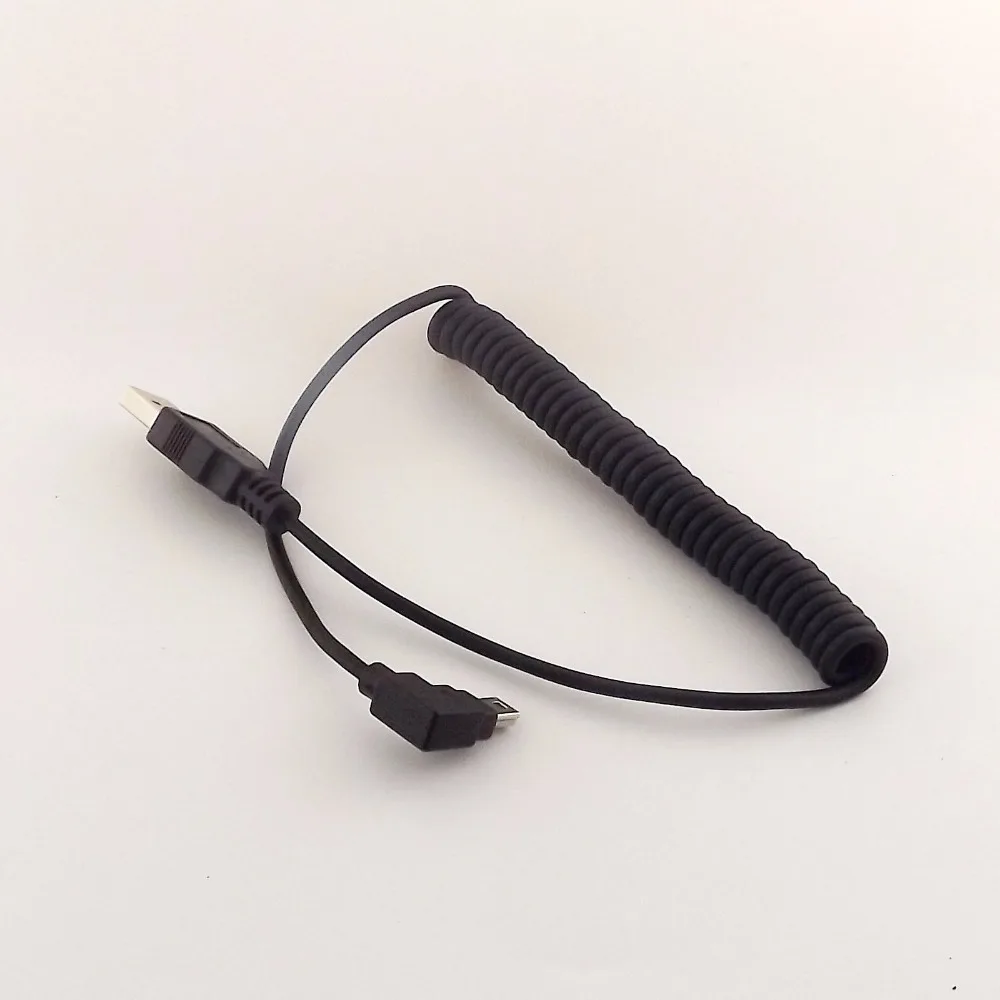 Спиральный Кабель адаптер с USB 2 0 A Male на Mini 5 Pin футов|coiled usb|mini usbmini usb a |