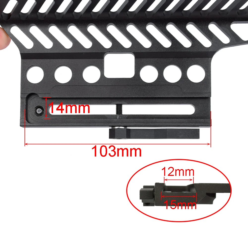 Русский AK47 AK74 Zenitc B-13 20 мм M47 qd боковая рейка красная точка прицел крепление база страйкбол Пикатинни Cerakote Охота цель WASR Сайга