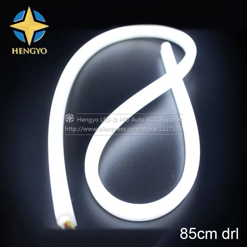 

85cm High Quality Universal Flexible Switchback LED DRL Daytime Running Lights With Epistar Chip LED Angel Eye Daytime Running