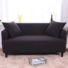 Чехол для дивана сплошной цвет диван Ipad Mini 1/2/3/4-seater высокий эластичный чехол для дивана все включено скольжению дивана чехлов
