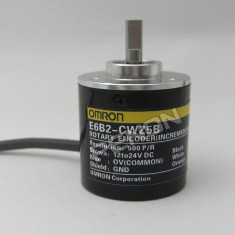 

E6B2-CWZ5B 500P/R encoder outer diameter 40mm solid shaft 6mm voltage 12-24VDC