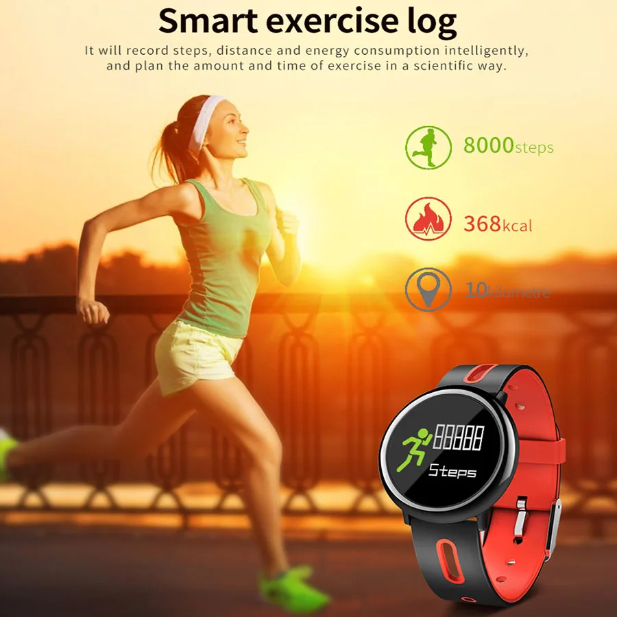 For Samsung Galaxy Note 8 5 4 3 2 Smart Bracelet Band Heart Rate Blood Pressure Oxygen Monitor Fitness Tracker Smart Wristband