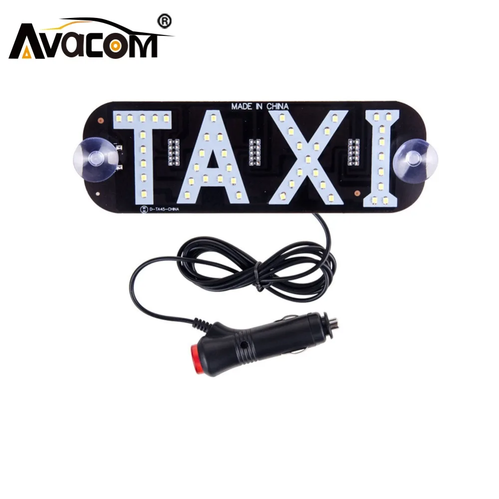 Avacom 1 шт. такси светодиодный Топ лобового стекла автомобиля светильник