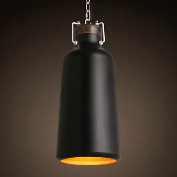 

Contracted Nordic Industrial Style Pendant Lighting Personality Wrought Iron Pendant Lamp Restaurant Art Deco Lighting