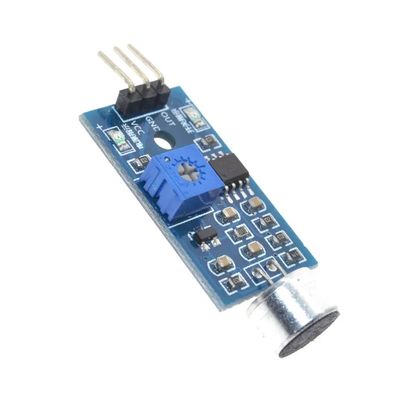 2PCS Sound Detection Sensor Module Sensor Intelligent Vehicle For Arduino 4-6V 