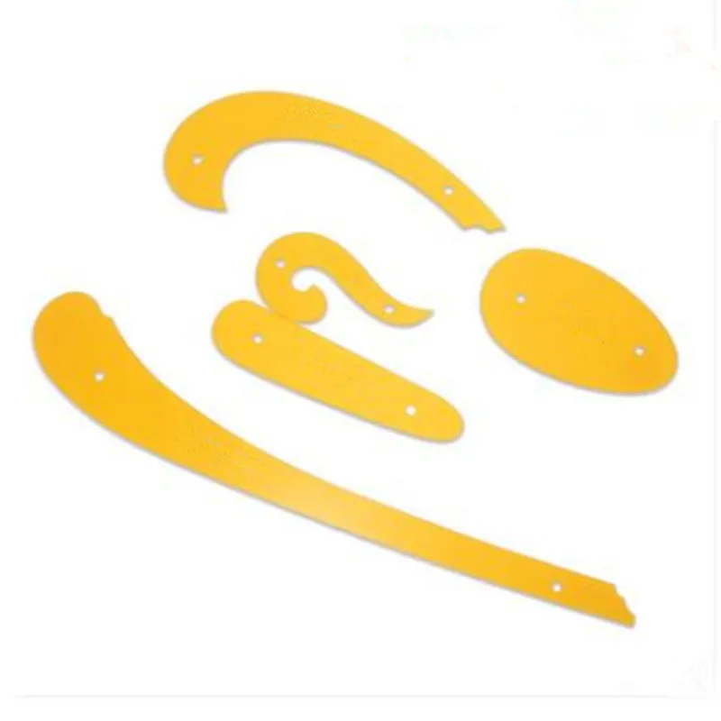 

Set of 5 French Curves Curve Drawing Drafting Template Stencil - Fashion Garment Tailoring Sewing Dressmaking Design AA2685