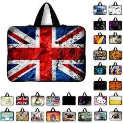 Флаг Великобритании Laptop Sleeve чехол для MacBook Pro Air Retina 11.6 13.3 15.4 Ultrabook Тетрадь рукава сумка 7 10 12 13 14 15 17
