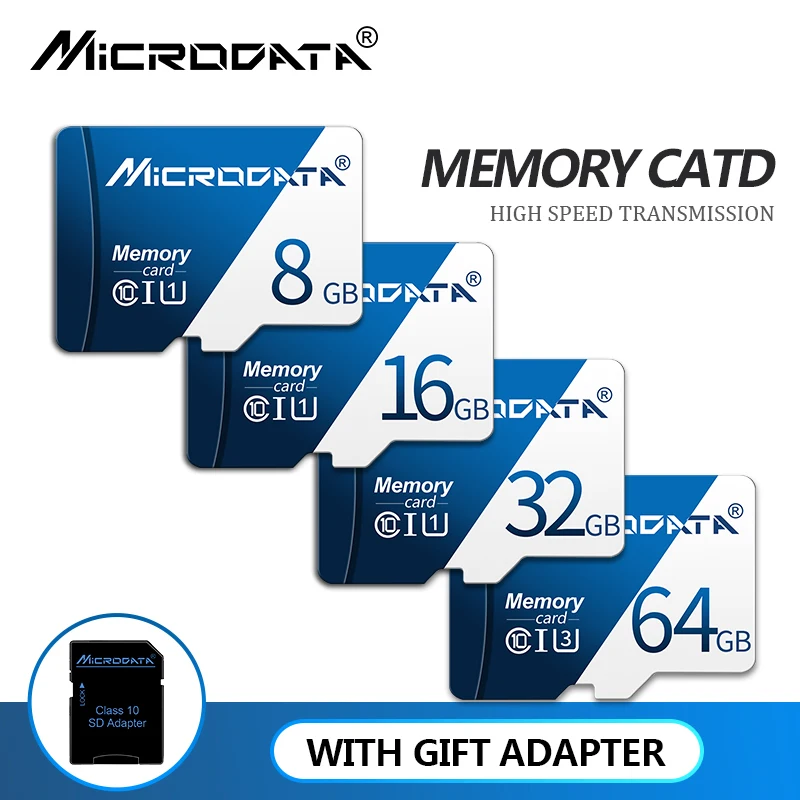 

High Performance Micro SD Card for Car DVR 8GB/16GB/32GB/64GB Micro SD Memory Card Micro SDHC Ultra High Speed UHS-1 TF Cards