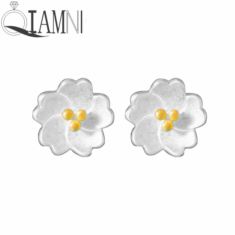 QIAMNI-Women-s-925-Sterling-Silver-Sweet-Darling-Daisies-Flower-Piercing-Stud-Earring-Fit-Girl-Wedding_