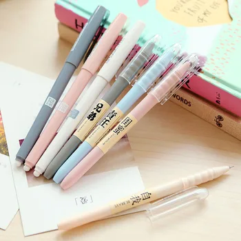 

3pcs BZNVN Office Stationery Japanese style simple cap carbon pen black pen signature pen water pen 0.5mm