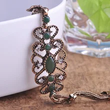 Модные Ретро турецкие новые антизолотые хрустальные классические женские браслеты изысканные ювелирные «pulseras Pulseira» Женская бижутерия Bijuterias