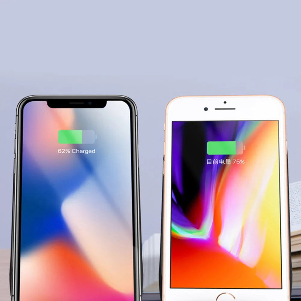 WLMLBU 5 В/2A Беспроводное зарядное устройство для samsung Galaxy S8 S7 Edge Note 8 Qi Беспроводная зарядная док-станция для iPhone X 8 8 Plus USB зарядное устройство