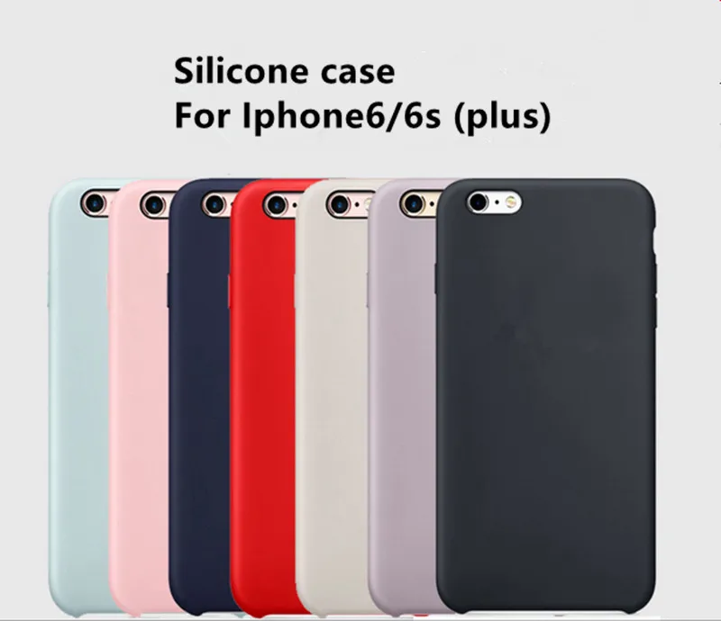 10 штук упак. lucury силиконовый чехол для iPhone 6 6s Plus iphone X с розничной коробкой