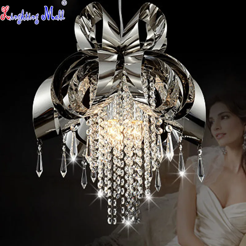 

W LED Modern and Simple Crystal Pendant Lights for Restaurant and Corridor Lighting Fixture for Bedroom and Study