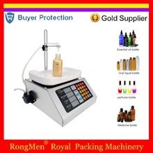 Взвешивания перистальтический насос машины электронные весы жидкий наполнитель 110 v-220 v молочный напиток духи 0-50 мл