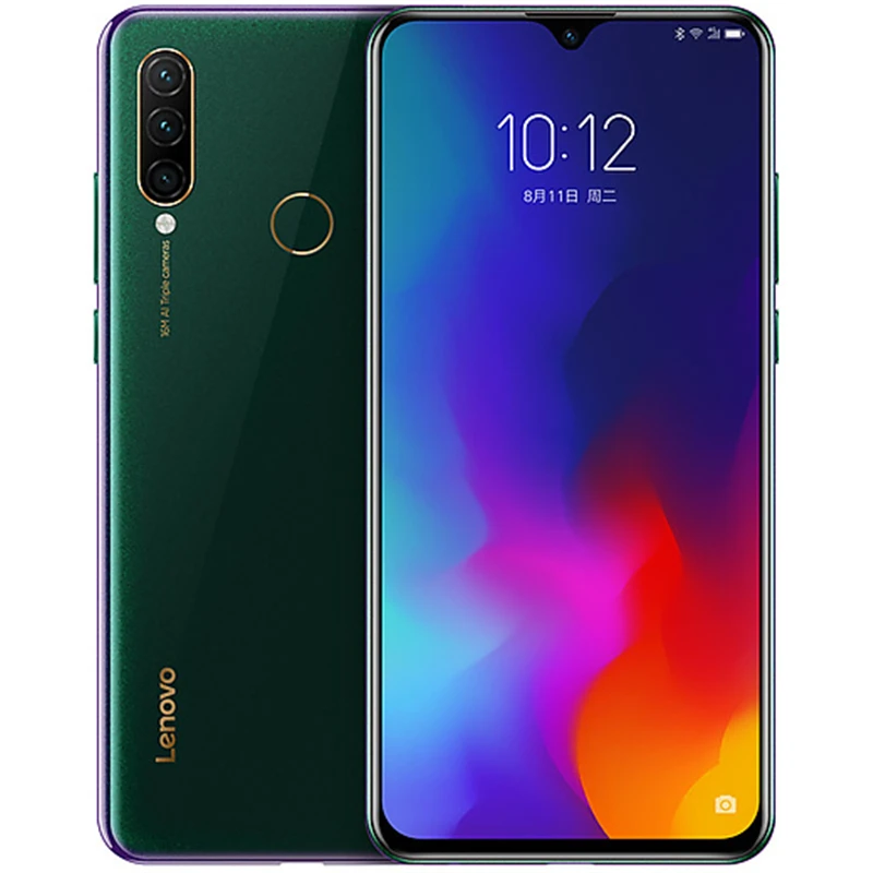 Lenovo Z6 Lite смартфон с 6 3 дюймовым дисплеем ОЗУ ГБ ПЗУ 128 2340*1080 4050 мАч 16 Мп + 8 5