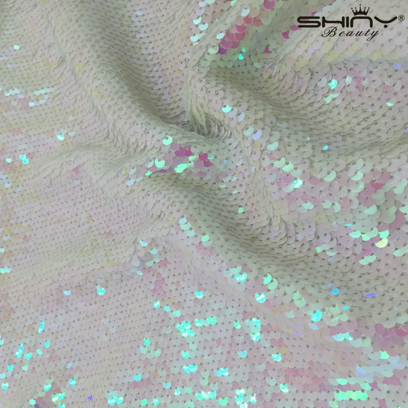 mermaid sequin fabric035