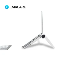 LARICARE универсальные Ноутбуки/телефоны/стойка для планшета Портативный и складной и регулируемый эргономичный офисный держатель для ноутбука