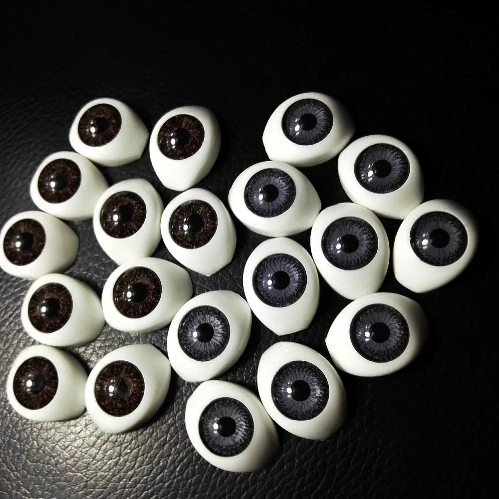 20pcs/bag 22*16.5mm dolls eyes Plastic eyeballs doll accessories BJD toys accessories Eyes