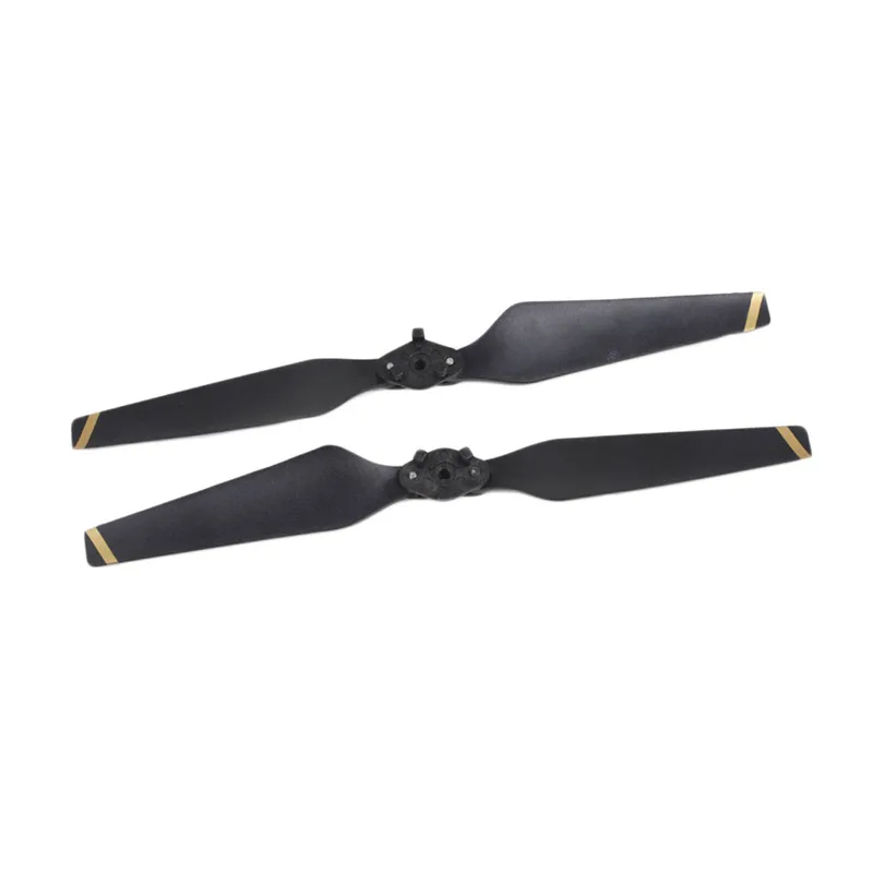 2 Pieces,Mavic pro 8330 Quick-release Folding Propellers prop for DJI Mavic Quadcopter Camera Drone Accessories - Yellow Stripe