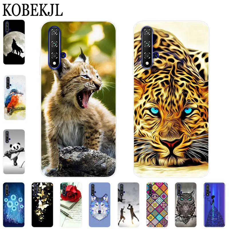 

Soft Case Honor 20 Case Luxury Cartoon TPU Silicone Back Cover Phone Case For Huawei Honor 20 Pro Lite Honor20 YAL-L21 YAL-L41