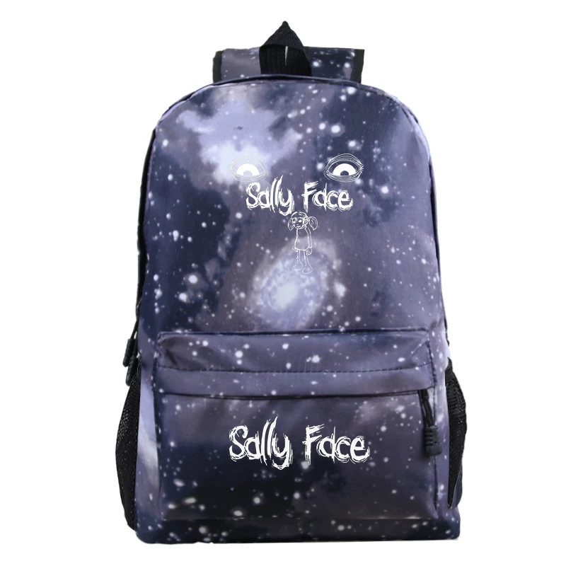 24 Sally Face рюкзак студенческий блокнот рюкзак модный узор Рюкзак Красивые мужские и женские мальчики девочки Школа mochila - Цвет: 24