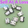 10 pièces G18 Micro USB Type B femelle 5 broches SMT, connecteur de Port de chargement PCB, haute qualité, vendre à une perte aux états-unis, bélarus ► Photo 1/6
