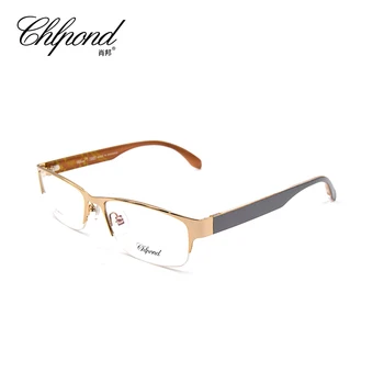 

2017 Chlpond Alloy Optical Eyewear Frames Men Myopia Computer Clear Lens Fashion Prescription Glasses Frame 3 Colors 5832