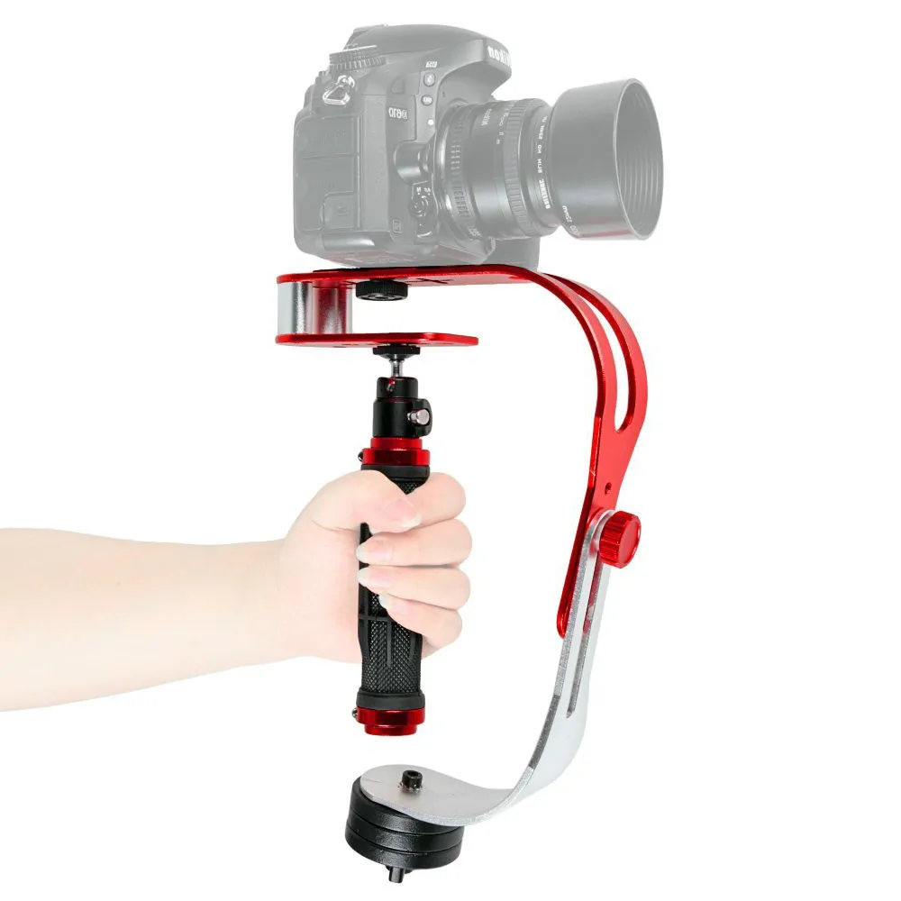WRUMAVA Мини Ручной Стабилизатор камеры видео steadicam мобильный DSLR 5d2 Motion DV steadycam зажим