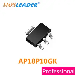 Mosleader AP18P10GK SOT223 100 шт. p-канал AP18P10GK-HF AP18P10G AP18P10 P-Channel 100 V 3.1A высокого качества