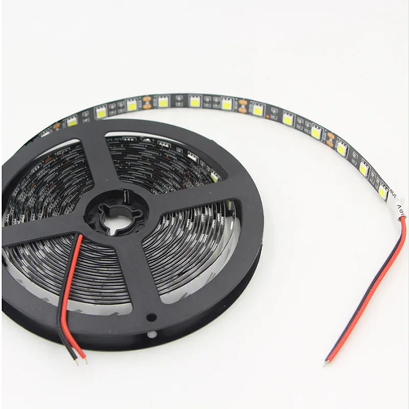 Светодиодная лента для черной доски 5050 RGB UV non/ip65 водонепроницаемая Белая