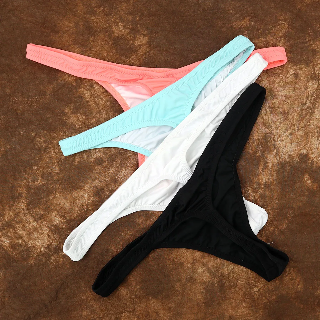 

Women Cheeky Bikini bottom Sexy Secret Swimwear Biquini Bikinis Brazilian Bikini Low Waist Bottom Black Bottoms Thong T-back