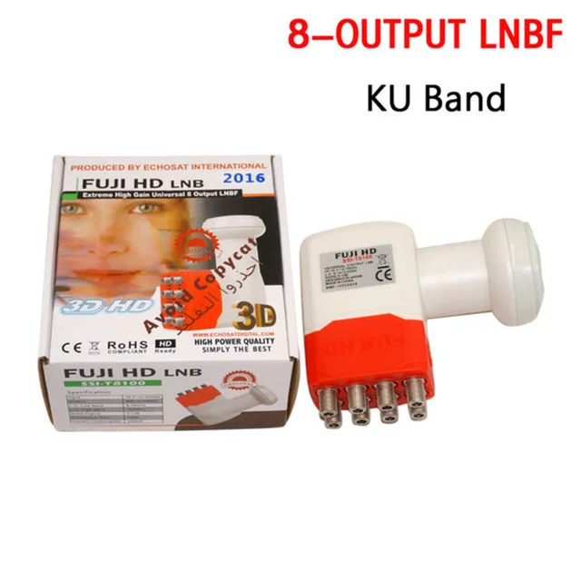 

High quality 8-Output ku band High power Full HD LNB with lnb 8 output,Universal Ku Band LNB 8