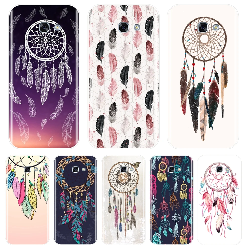 

Back Cover For Samsung Galaxy A3 A5 A7 2016 2017 Soft Silicone Dream Catcher Phone Case For Samsung Galaxy A6 A8 Plus 2018 A5 A7