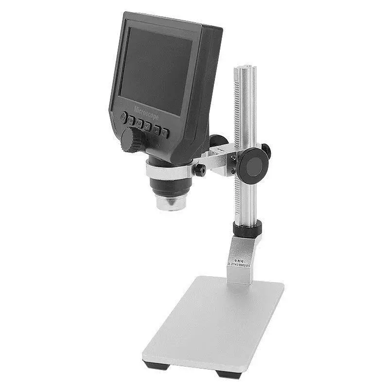 HLZS-600X 4,3 дюймов ЖК-цифровой видео микроскоп 3.6MP электронный ЖК-экран электронный микроскоп для мобильного телефона для PCB Solde
