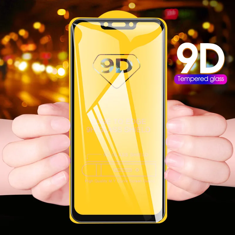 9D полное покрытие протектор экрана для Huawei Honor 9 8X10 Lite 10i P Smart Plus 2019 mate 20 P30 P10 P20 9H