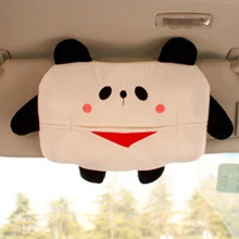 Козырек от солнца тканевая коробка для хранения милый мультфильм кролик висящий мягкий фланелевый тканевый Чехол Прочный моющийся автомобиль аксессуары