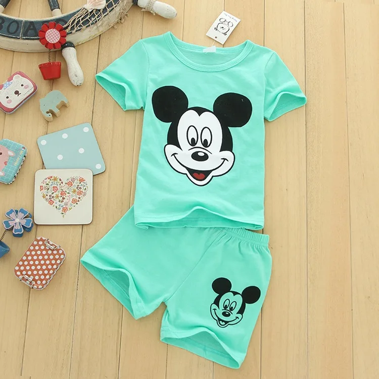 Keelorn Girls Dress 2017 Brand Kids Clothes White Cartoon Short Sleeve T Shirtveil Dress 2pcs Baby Girl Clothes For 2 6y