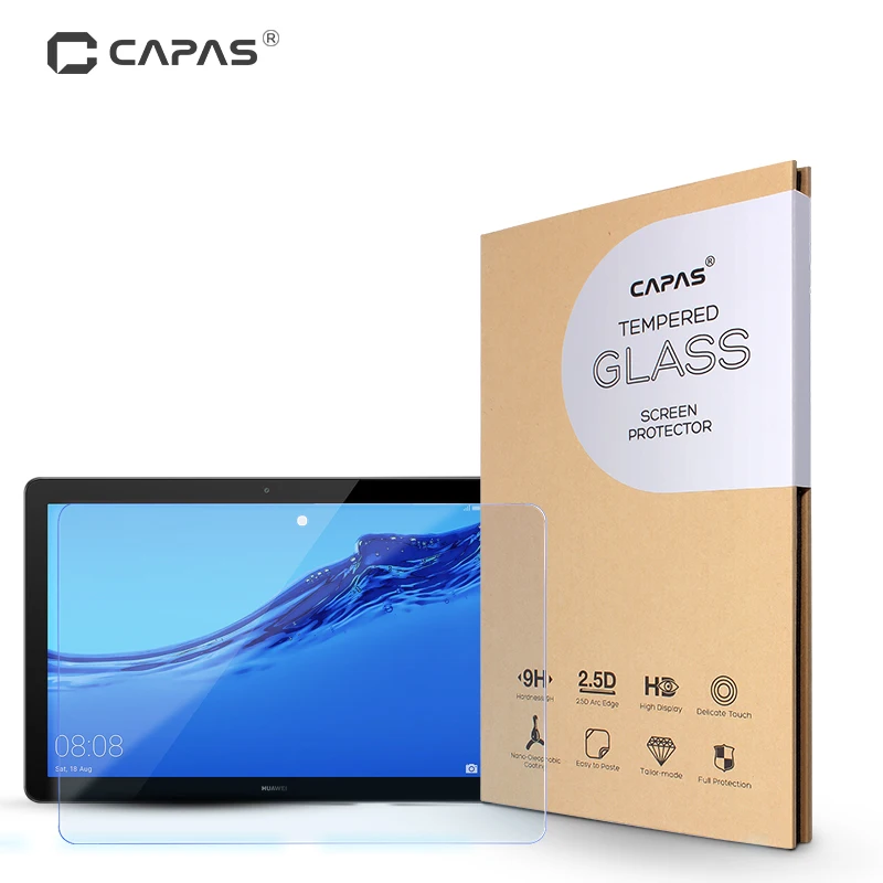 

For Huawei MediaPad T5 10.1" Tempered Glass Tablet Screen Protector Clear Protective Film LCD Guard AGS2-W09 L03 W19 L09 Glass
