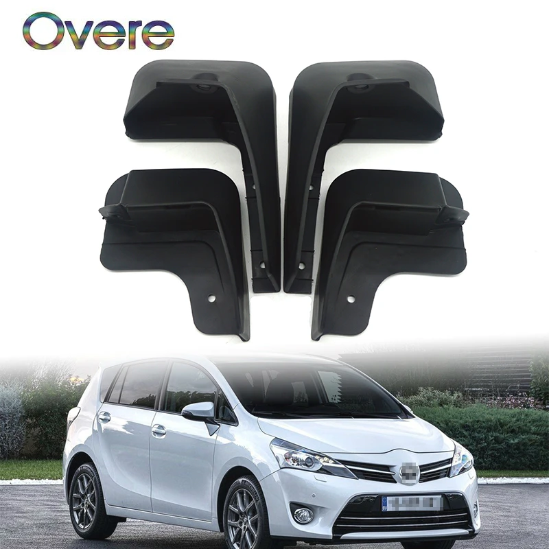 Овере автомобильные передние и задние брызговики для Toyota Verso 2009 2010 2011 2012 2013 2014 2015