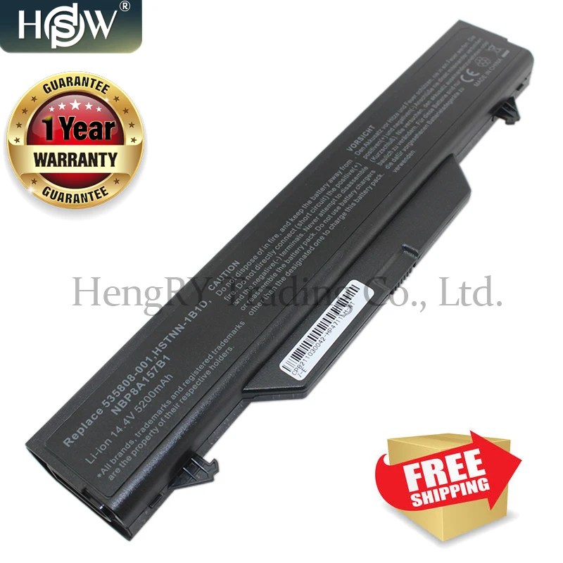 Аккумулятор 8 cell 5200 мАч для HP ProBook 4510s 4515s 4710s 4720s s ячеек с аккумулятором pro |