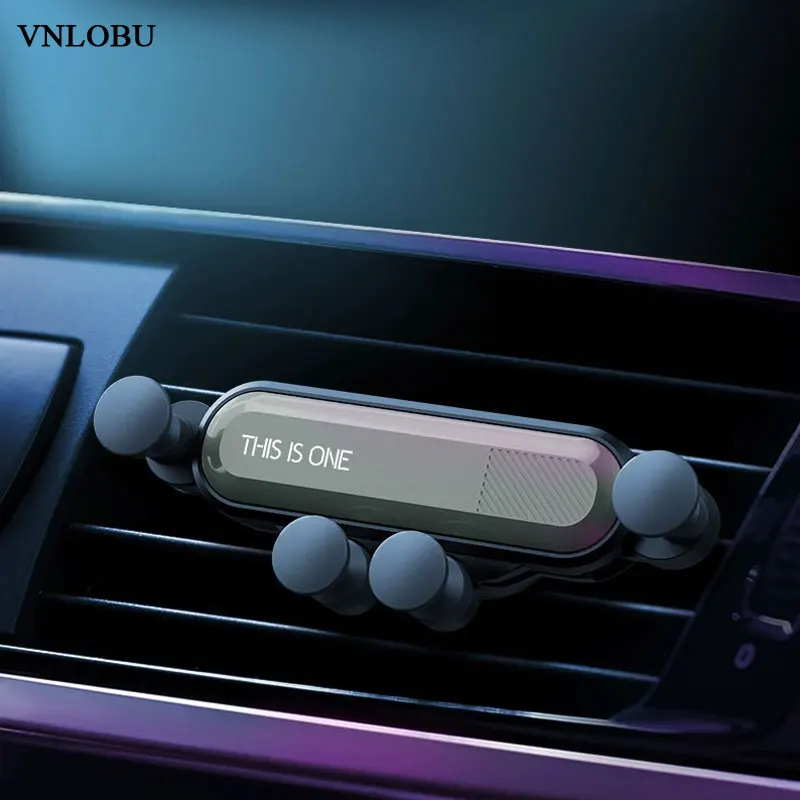 

Phone Holder Car Air Vent Mount Support Stand For iphone XR Samsung A50 Xiaomi Universal Smartphone holder Gravity Stable Stand