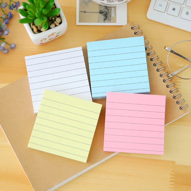 Petit carnet de notes en papier Kraft, Simple, ligne horizontale