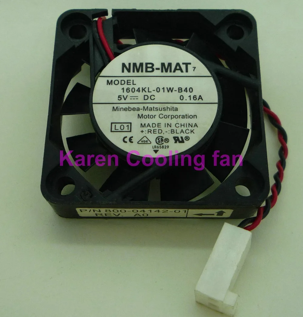 Бесплатная доставка NMB 1604KL 01W B40 4010 4 см 5 в а двухрядный двухшариковый