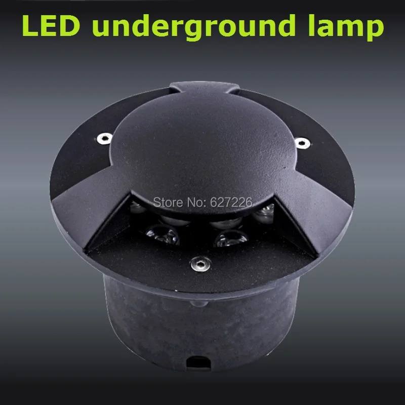 

Polarized light 3W LED Underground Ligjht 12V 24V IP65 Waterproof CE ROHS Outdoor Landscape Lighting single color lamp 4PCs/Lot
