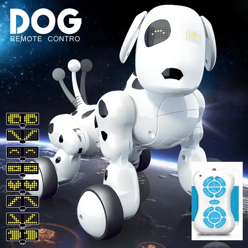 

Intelligent RC Robot Dog Toy Smart Dog Kids Toys Cute Animals RC Intelligent Robot Remote control toys