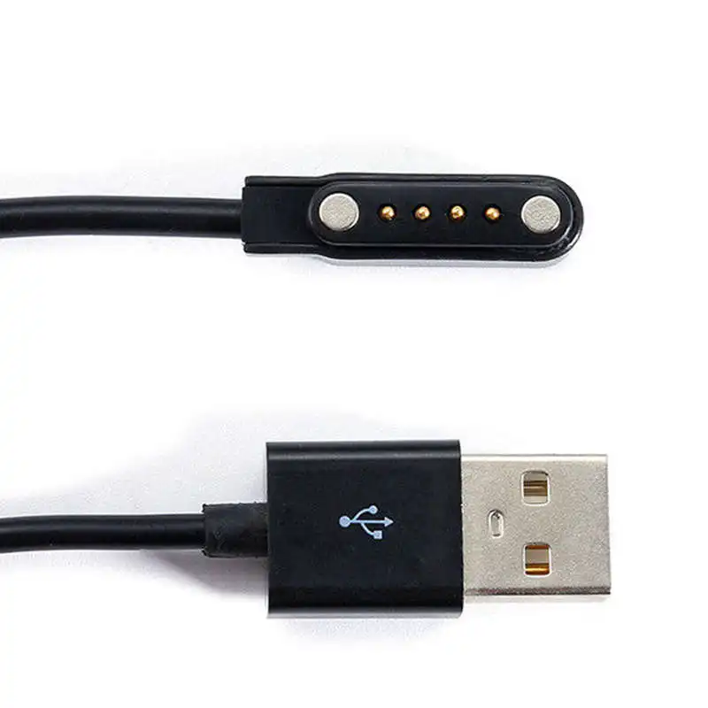 Полный 4-контактный разъём Usb Смарт-часы зарядный кабель Магнитный Мощность для Sma-09 Sma-09S